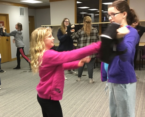 Self-defense class for tween girls, Everett WA